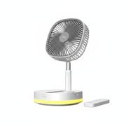 Ventilador Portátil Plegable con Luz LED y Control Remoto - 1