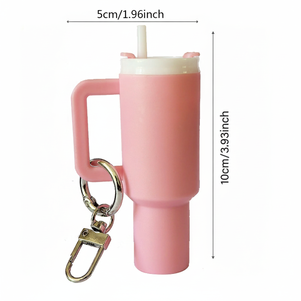Llavero Mini Vaso Térmico Desmontable con Arillo - 4