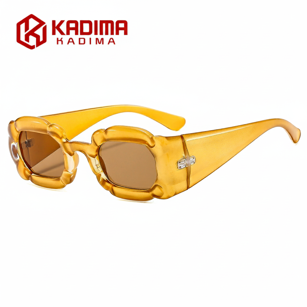 Lentes de Sol Estilo Pétalo Marco Oval UV400 Unisex - 4