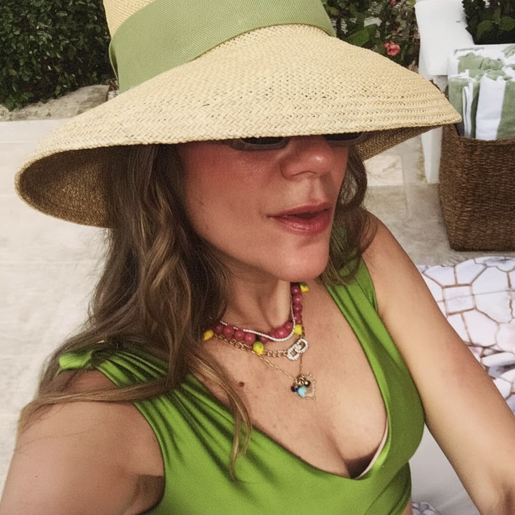 Collar de Clavícula con Dije Artesanal Estilo Jardín - 3