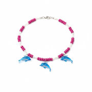 Collar de Clavícula con Dije Artesanal Estilo Jardín - 1
