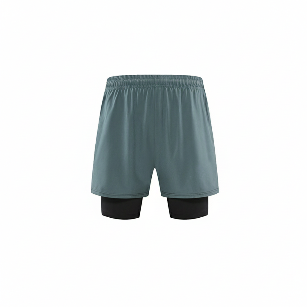 Short Deportivo Hombre con Forro Interior Secado Rápido - 2