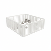 Corral para perros pequeños con puerta anti-escape HDPE - 1