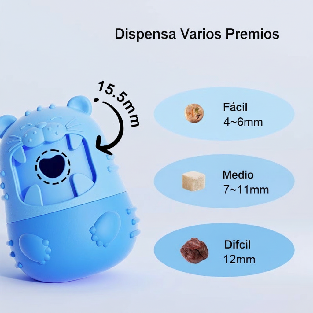 Pelota dispensadora de premios para perros y gatos - 2