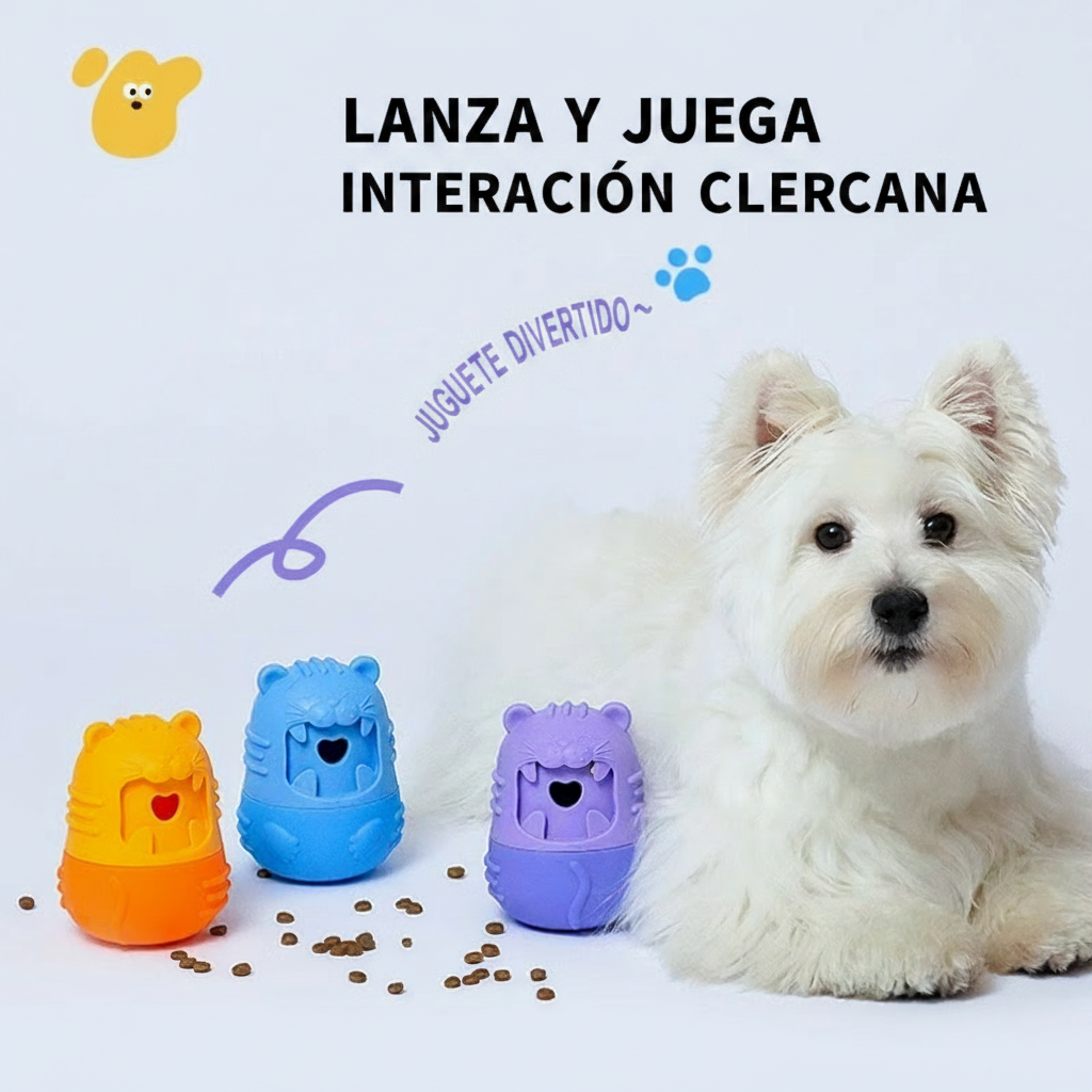Pelota dispensadora de premios para perros y gatos - 3
