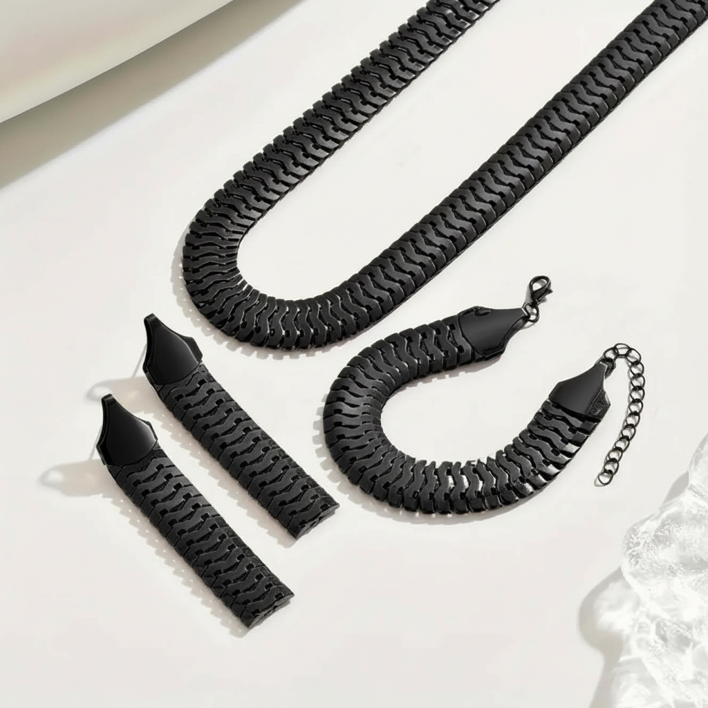 Set de Joyería 3 Piezas Estilo Europeo Minimalista - 2