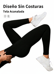 Leggings de Yoga para Mujer Cintura Alta Sin Costuras - 1