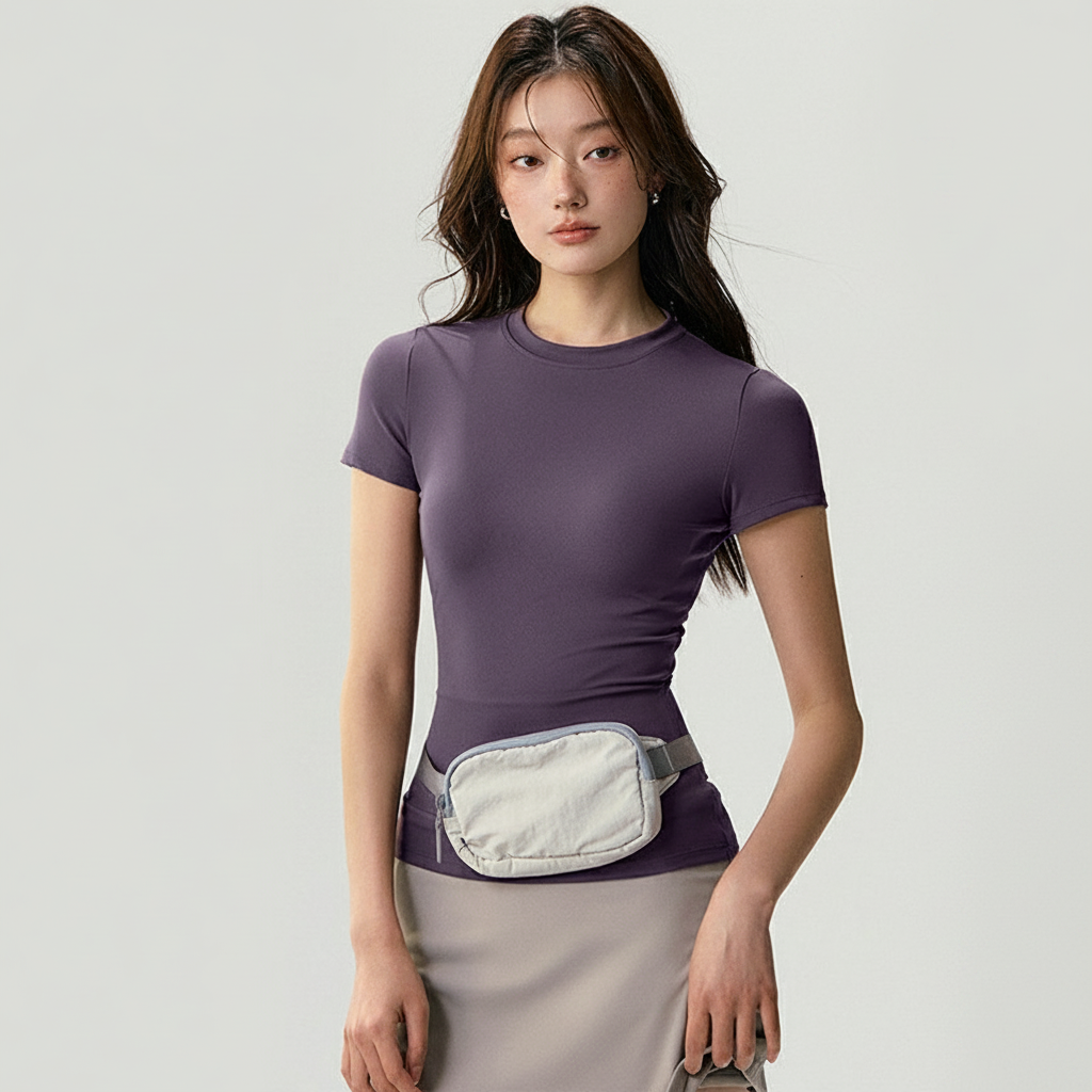 Playera Deportiva Entallada de Secado Rápido para Mujer - 2