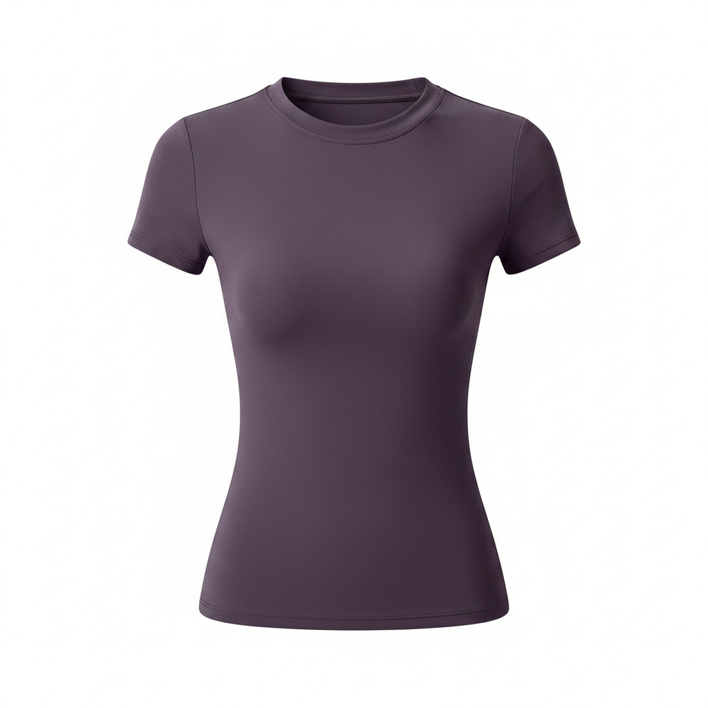 Playera Deportiva Entallada de Secado Rápido para Mujer - 1