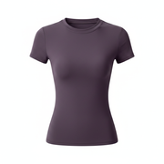 Playera Deportiva Entallada de Secado Rápido para Mujer - 1
