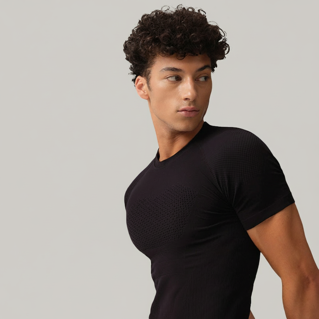 Conjunto Deportivo Sin Costuras para Hombre Secado Rápido - 3
