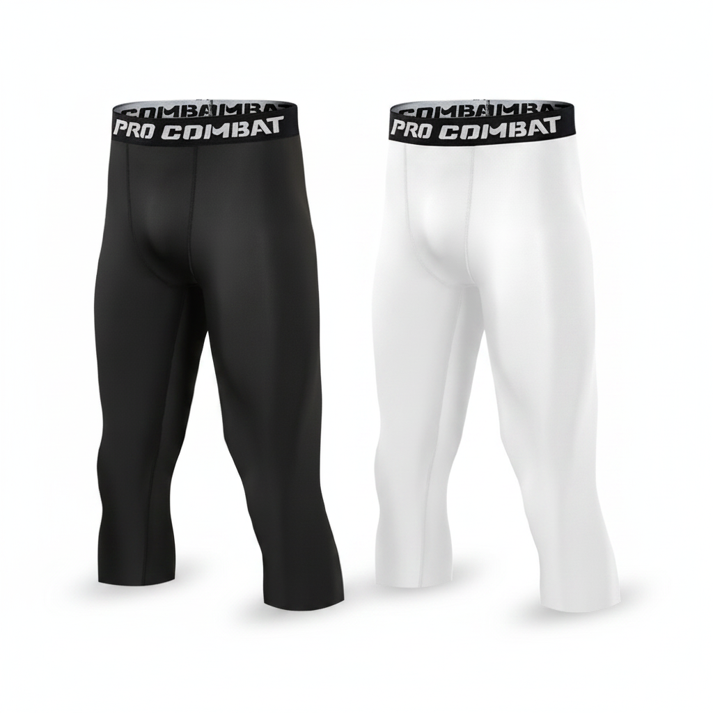 Pants Deportivo Ajustado Hombre Correr y Gimnasio - 1