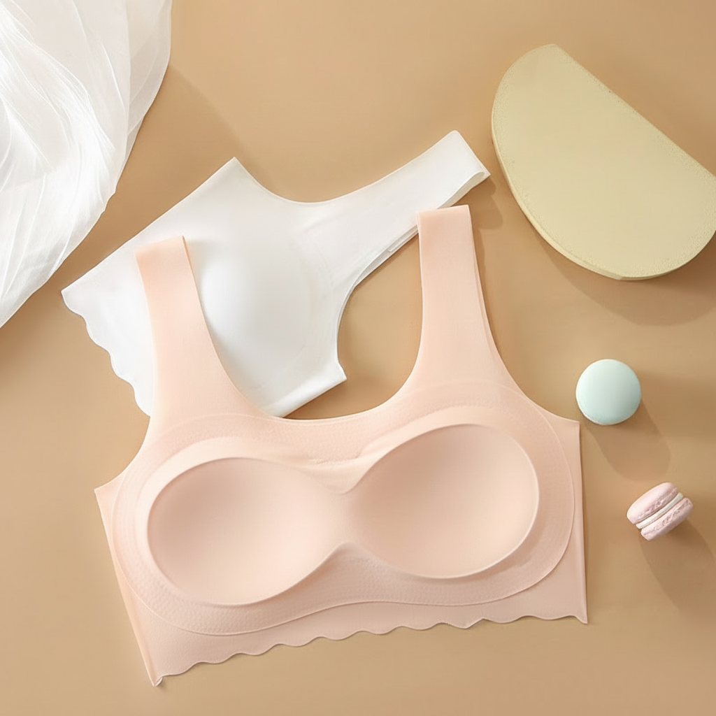 Bralette sin costuras para niñas en desarrollo etapa pubertad - 3