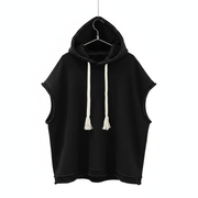 Camiseta sin mangas con capucha hombre estilo urbano - 1