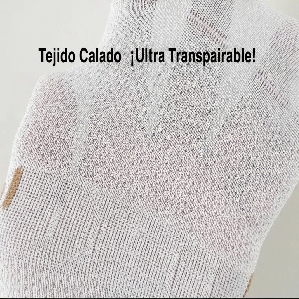 Calcetines deportivos antibacteriales hombre talla única - 4