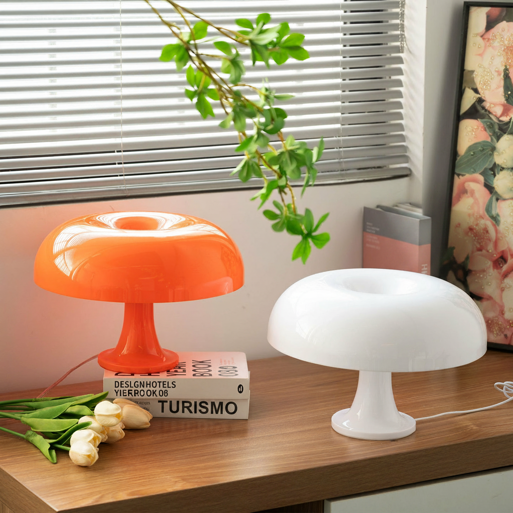 Lámpara de ambiente tipo hongo estilo nórdico - 3
