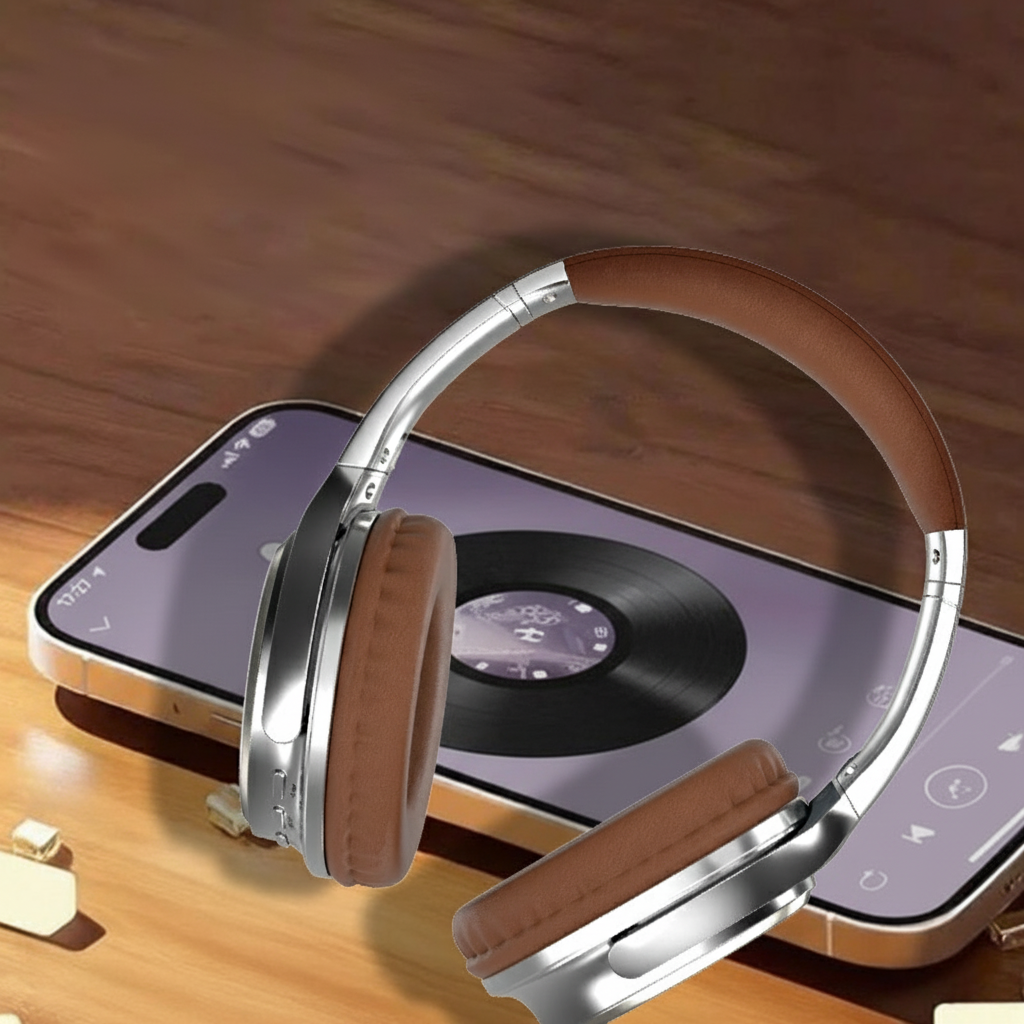Audífonos Bluetooth 5.0 VJ901 Estilo Retro Inalámbricos - 3