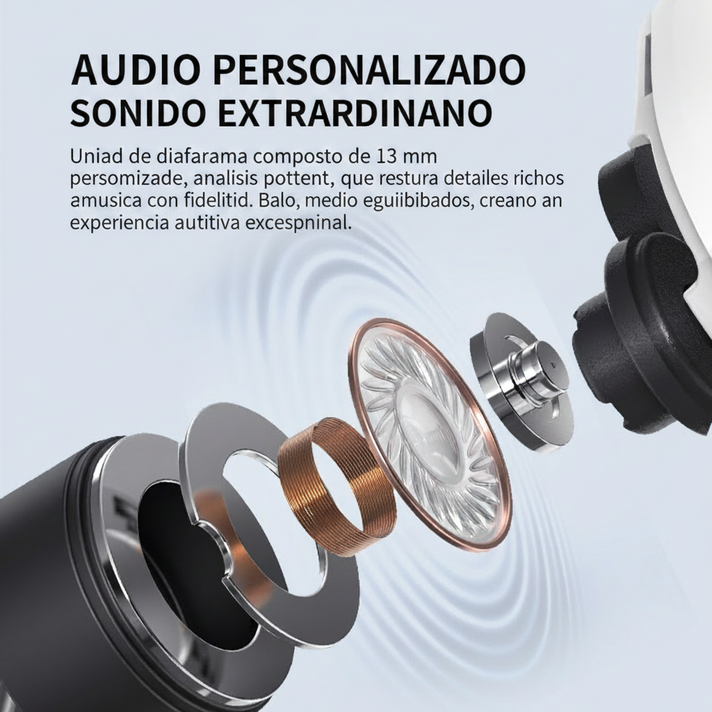 Audífonos Bluetooth Inalámbricos S190 Baja Latencia - 3