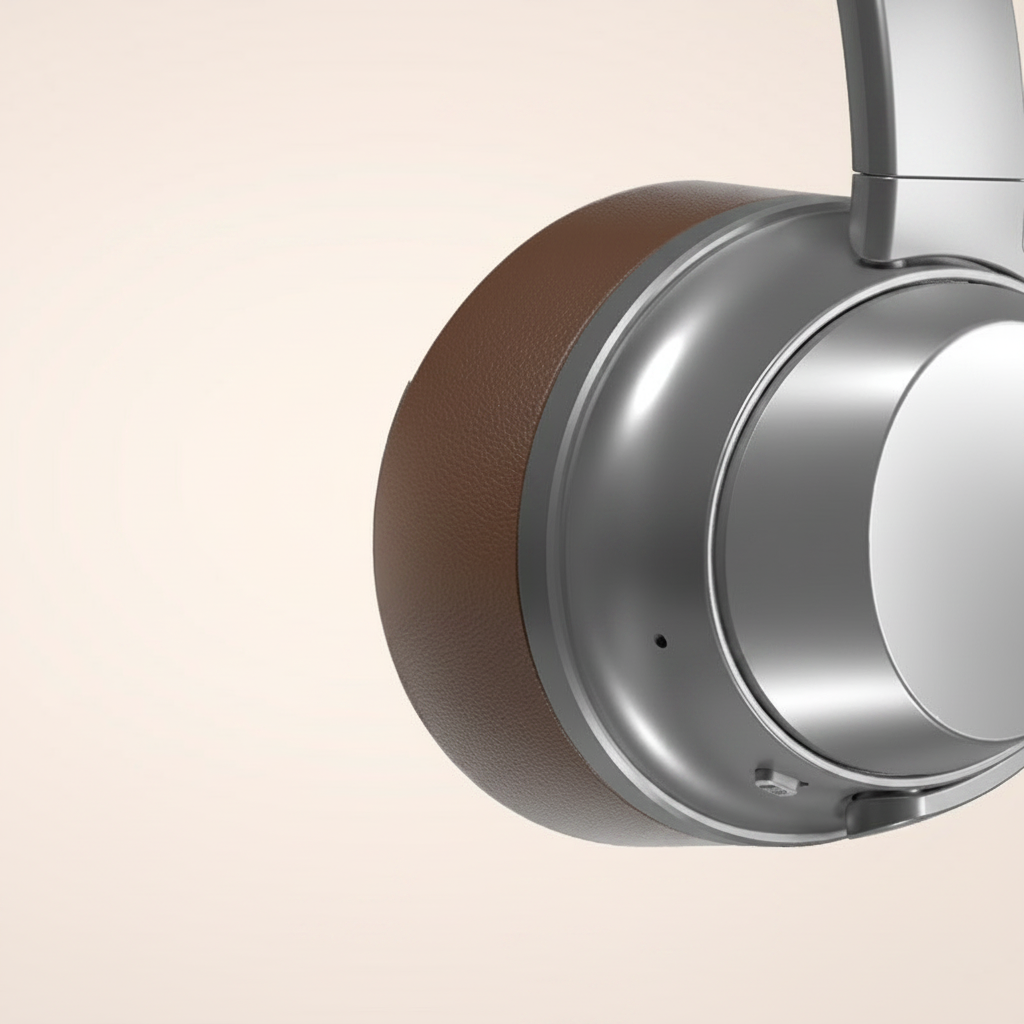 Audífonos Bluetooth 5.0 Inalámbricos Estilo Retro con ANC - 2
