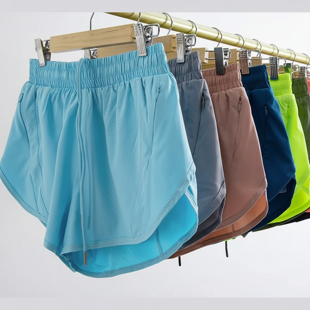 Short Deportivo Mujer Secado Rápido con Forro Interior - 2