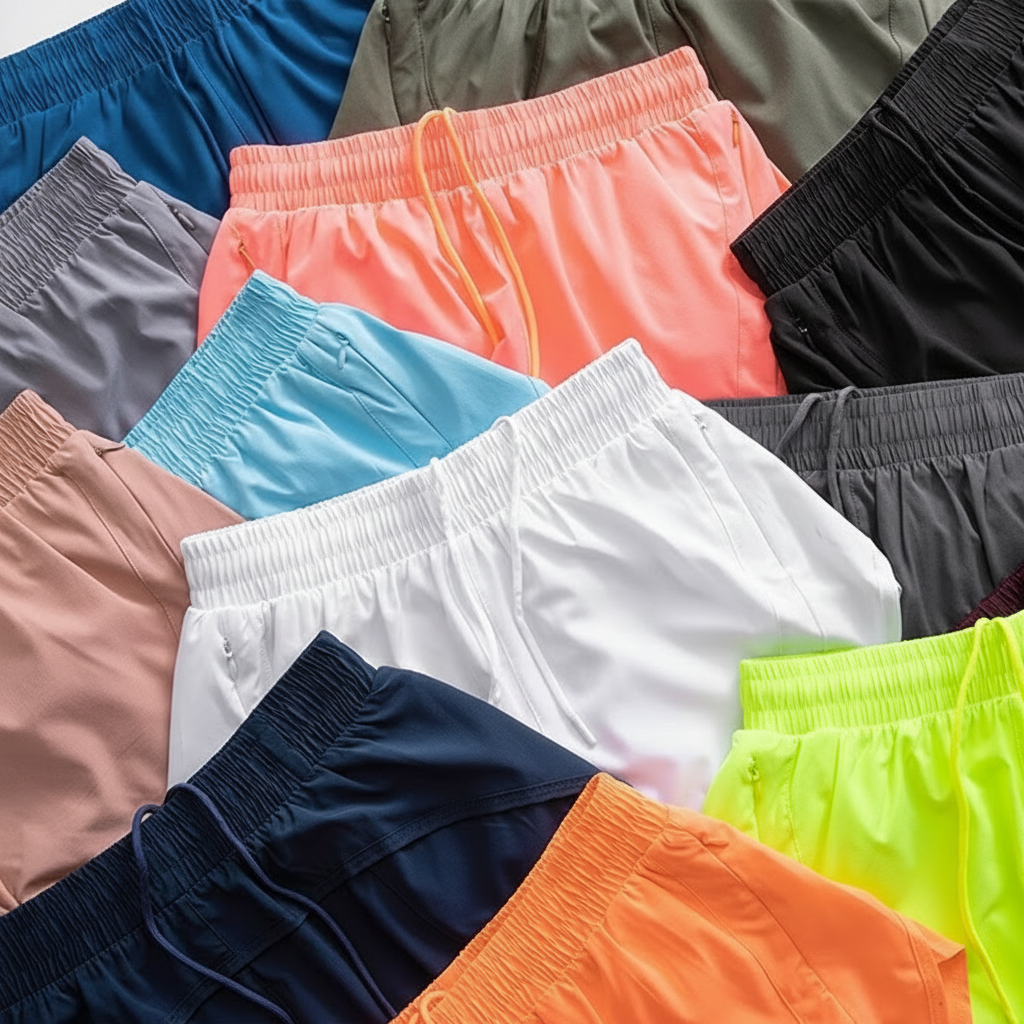 Short Deportivo Mujer Secado Rápido con Forro Interior - 3