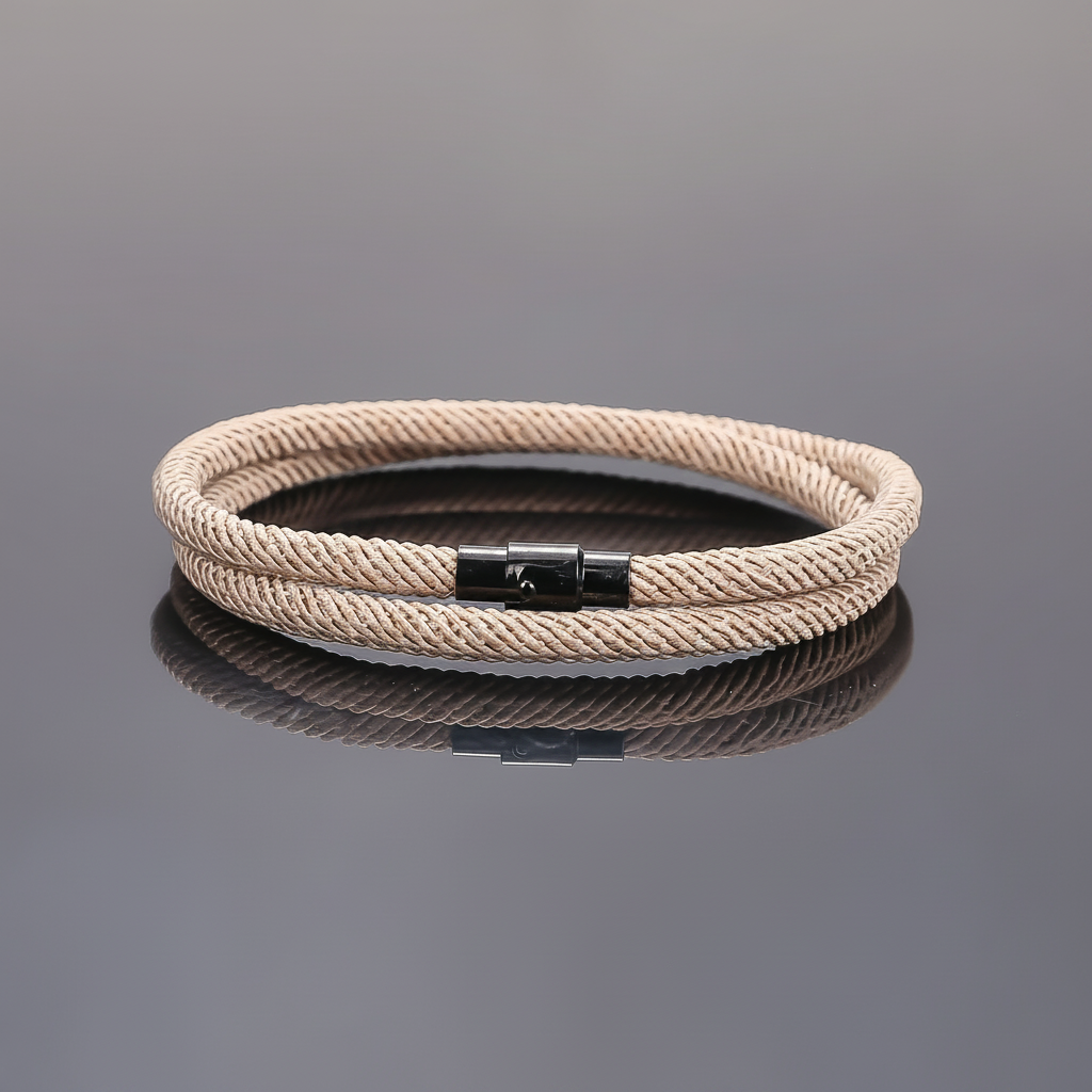Pulsera de cuerda con broche magnético unisex - 2