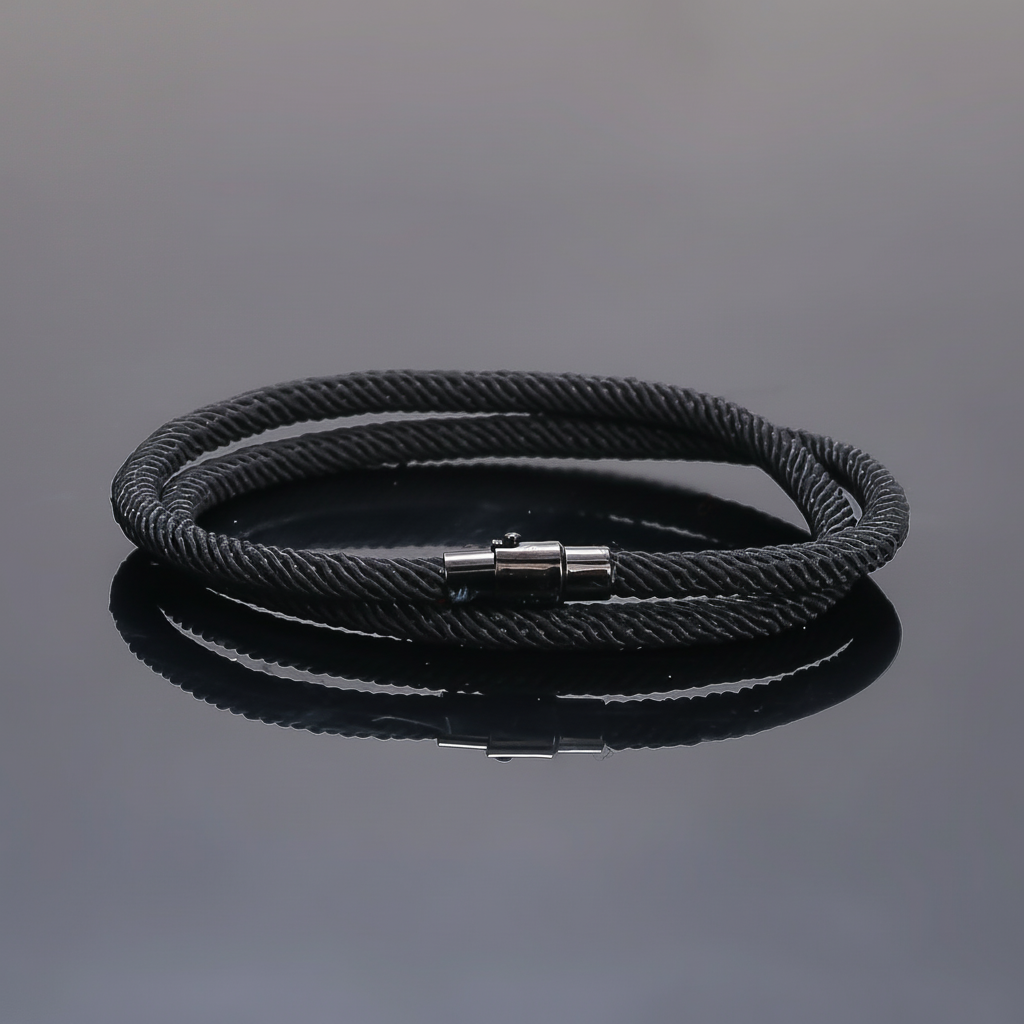 Pulsera de cuerda con broche magnético unisex - 3