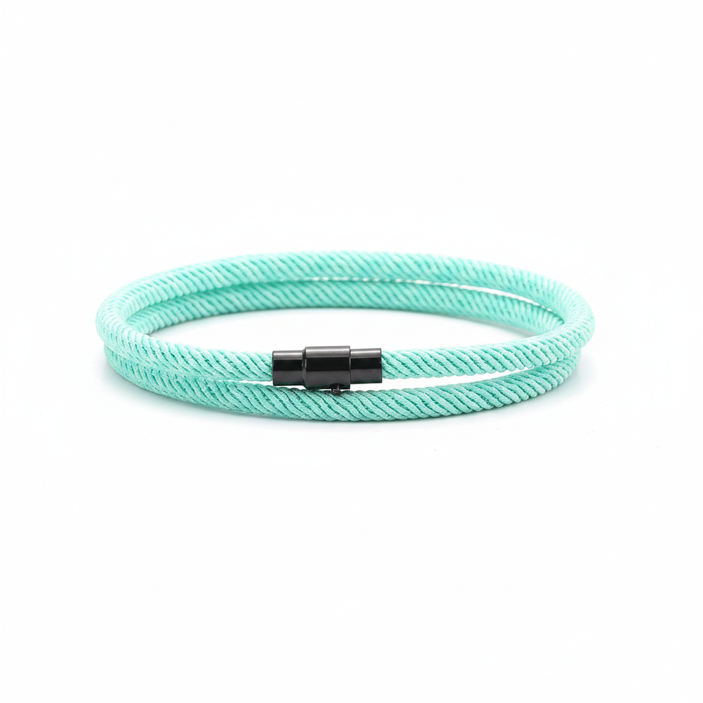 Pulsera de cuerda con broche magnético unisex - 1