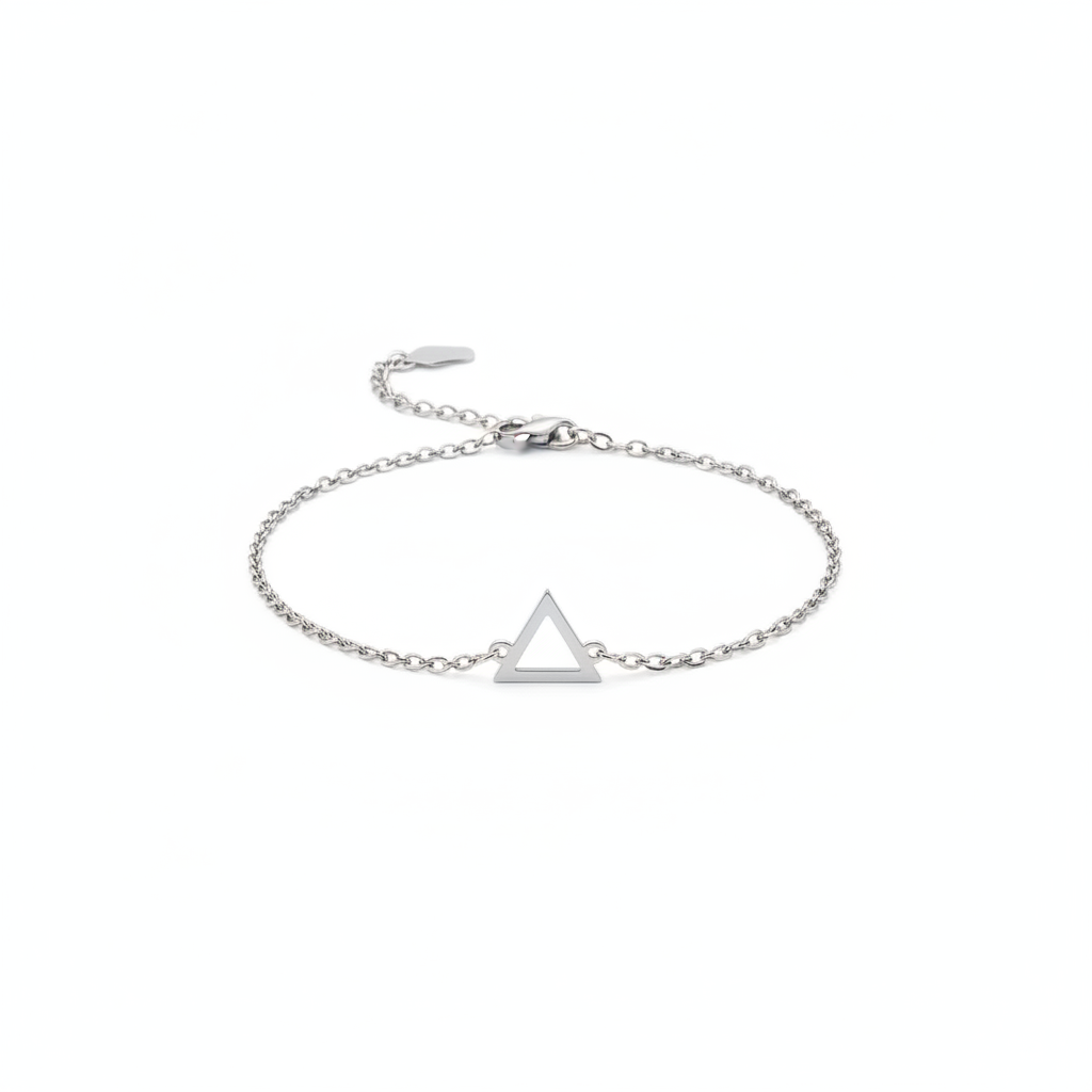 Pulsera Geométrica de Acero Inoxidable Unisex - 1