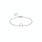 Pulsera Geométrica de Acero Inoxidable Unisex - 1