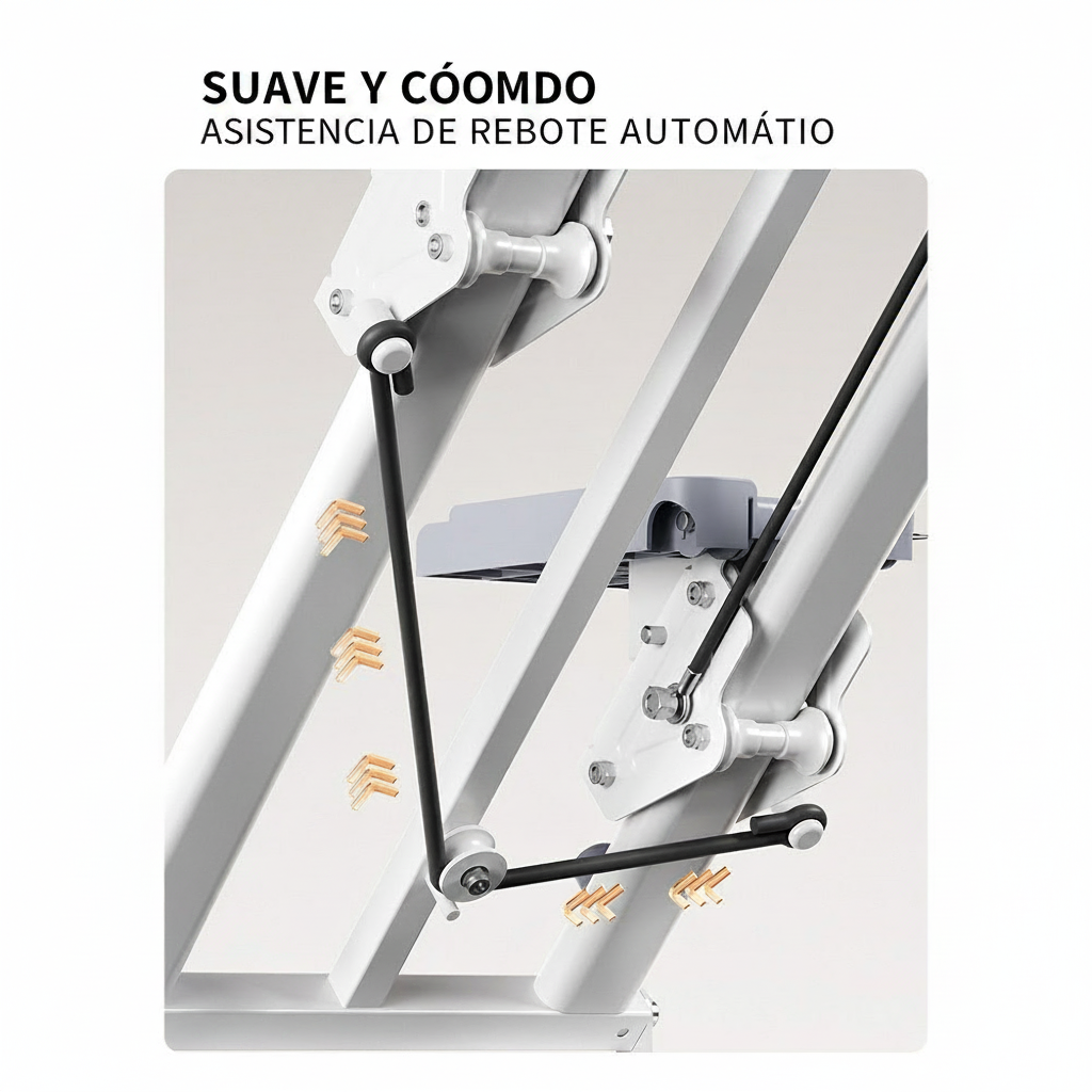 Máquina Escaladora Plegable con Pasamanos para Casa - 4