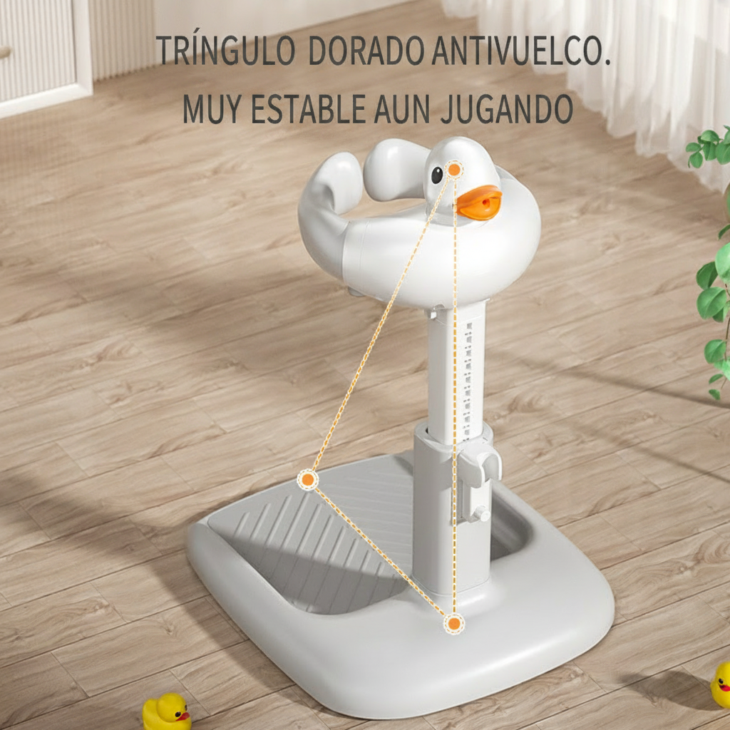 Bañera plegable para bebé con soporte ajustable antiderrapante - 3