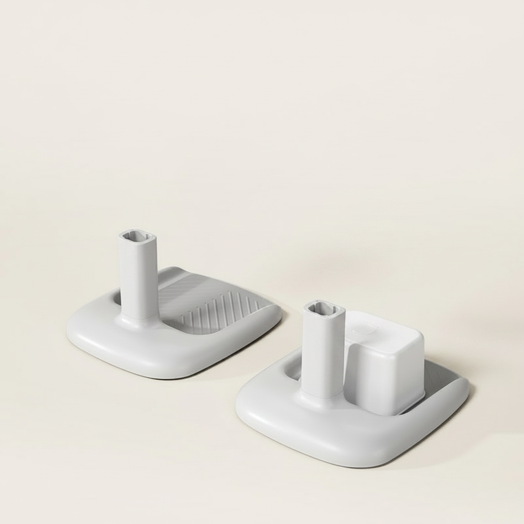 Bañera plegable para bebé con soporte ajustable antiderrapante - 4