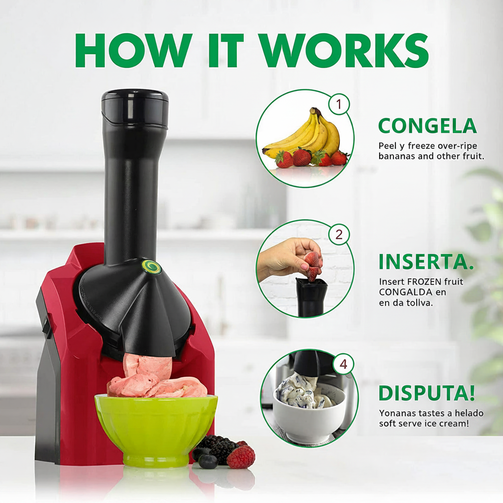 Máquina de helados eléctrica para casa 200W - 4