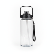 Botella deportiva 2L con popote y asa portátil - 1