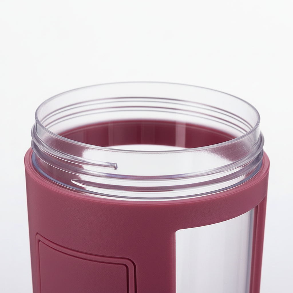 Vaso mezclador deportivo con asa 650 ml - 2