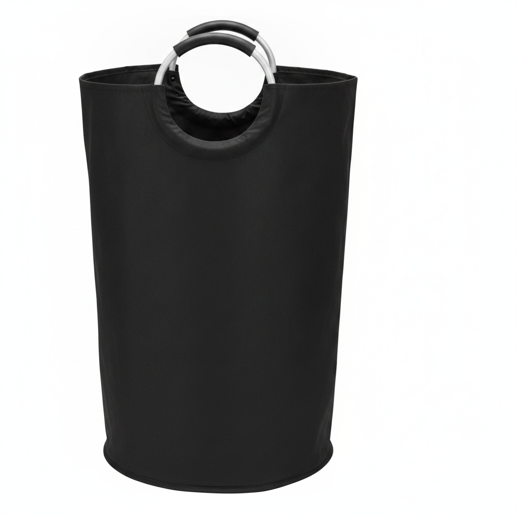 Cesto de Ropa Plegable de Tela Oxford con Asas - 1