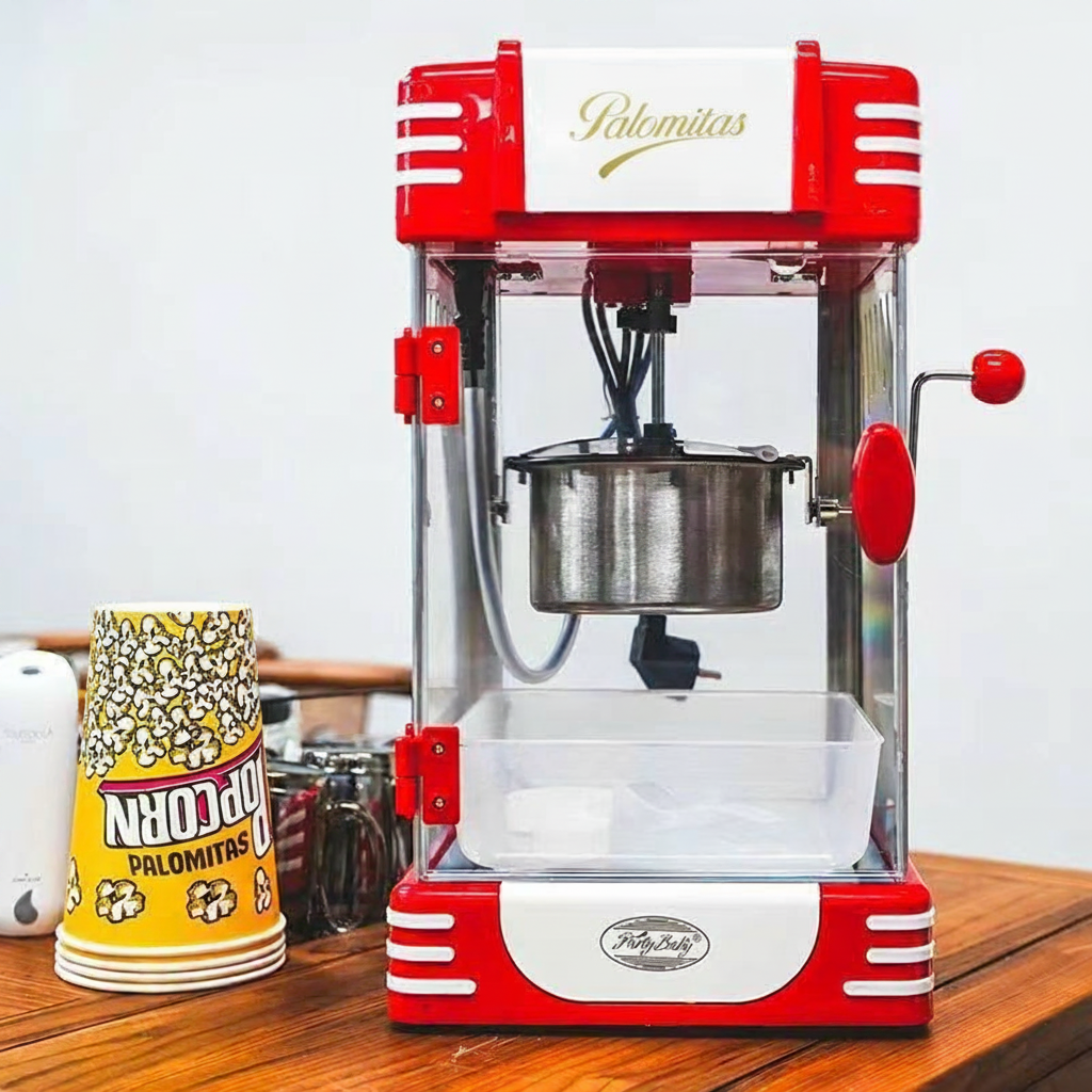 Máquina de palomitas comercial con temporizador 320W - 2