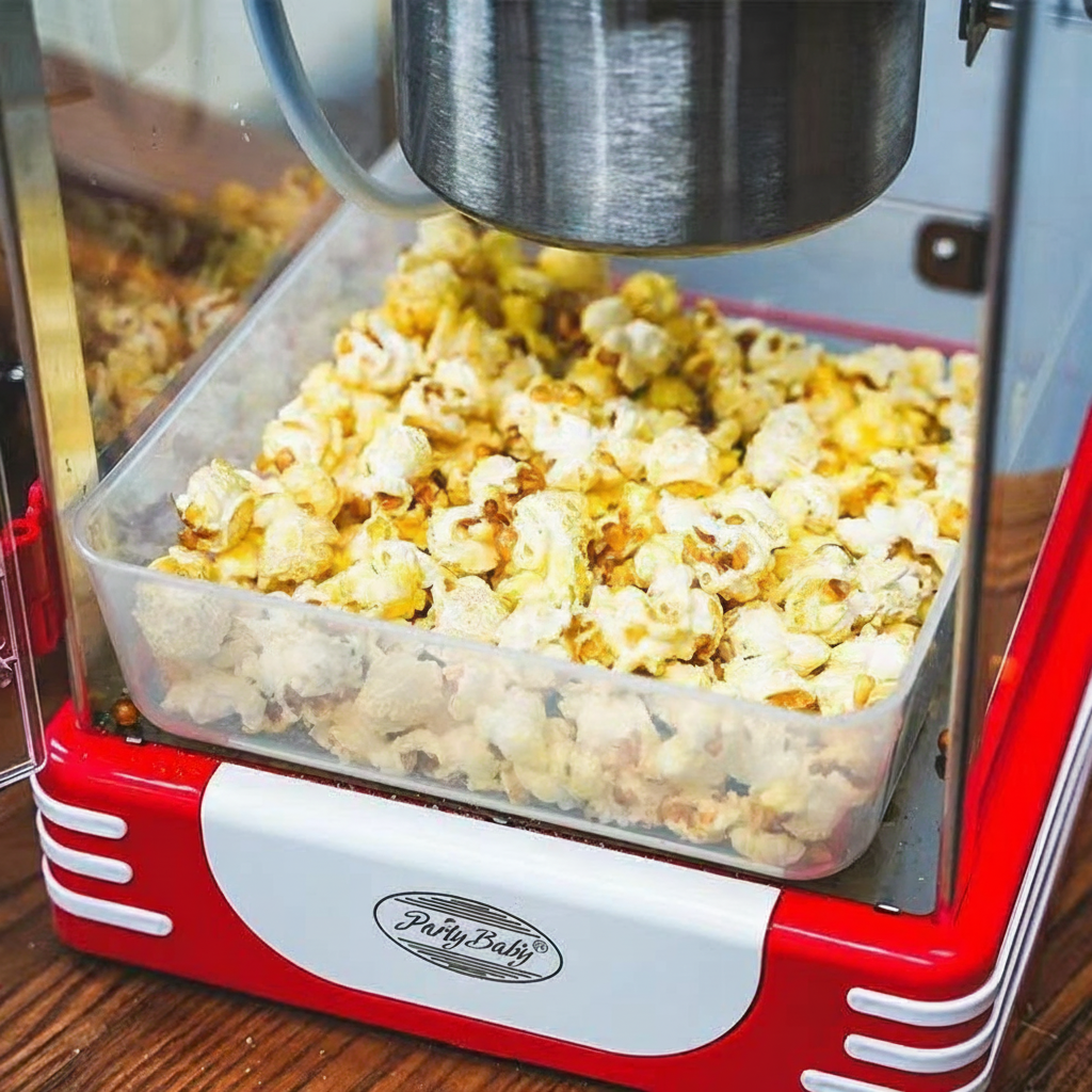 Máquina de palomitas comercial con temporizador 320W - 3