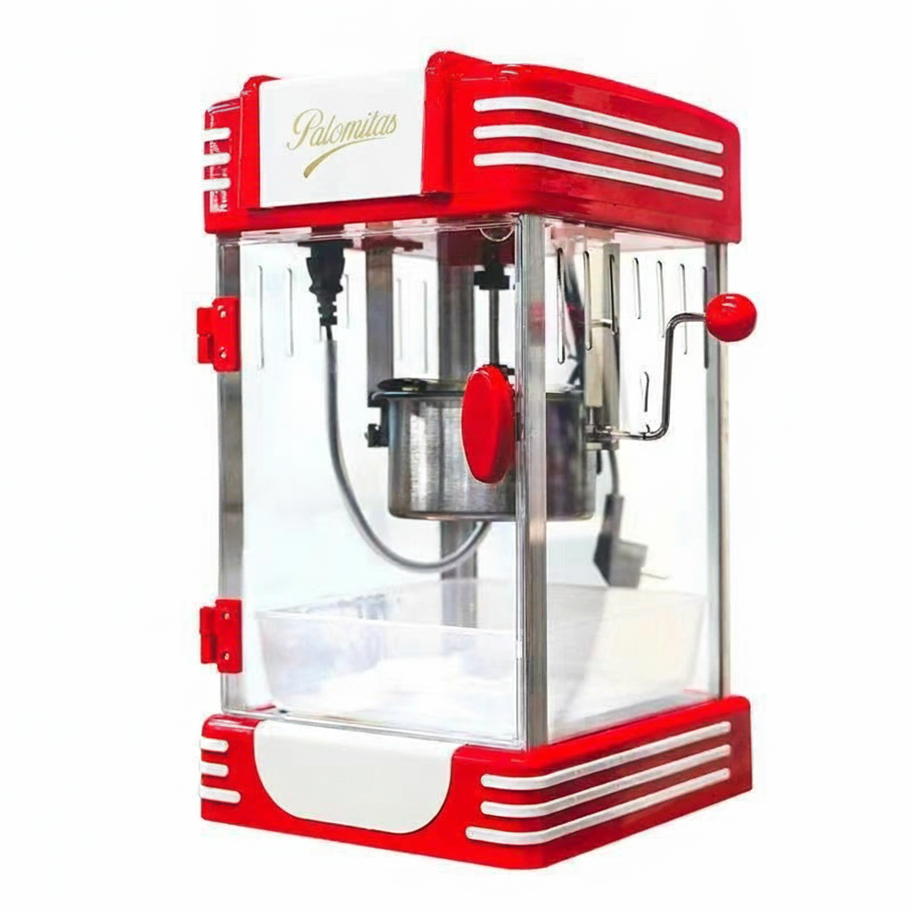Máquina de palomitas comercial con temporizador 320W - 4