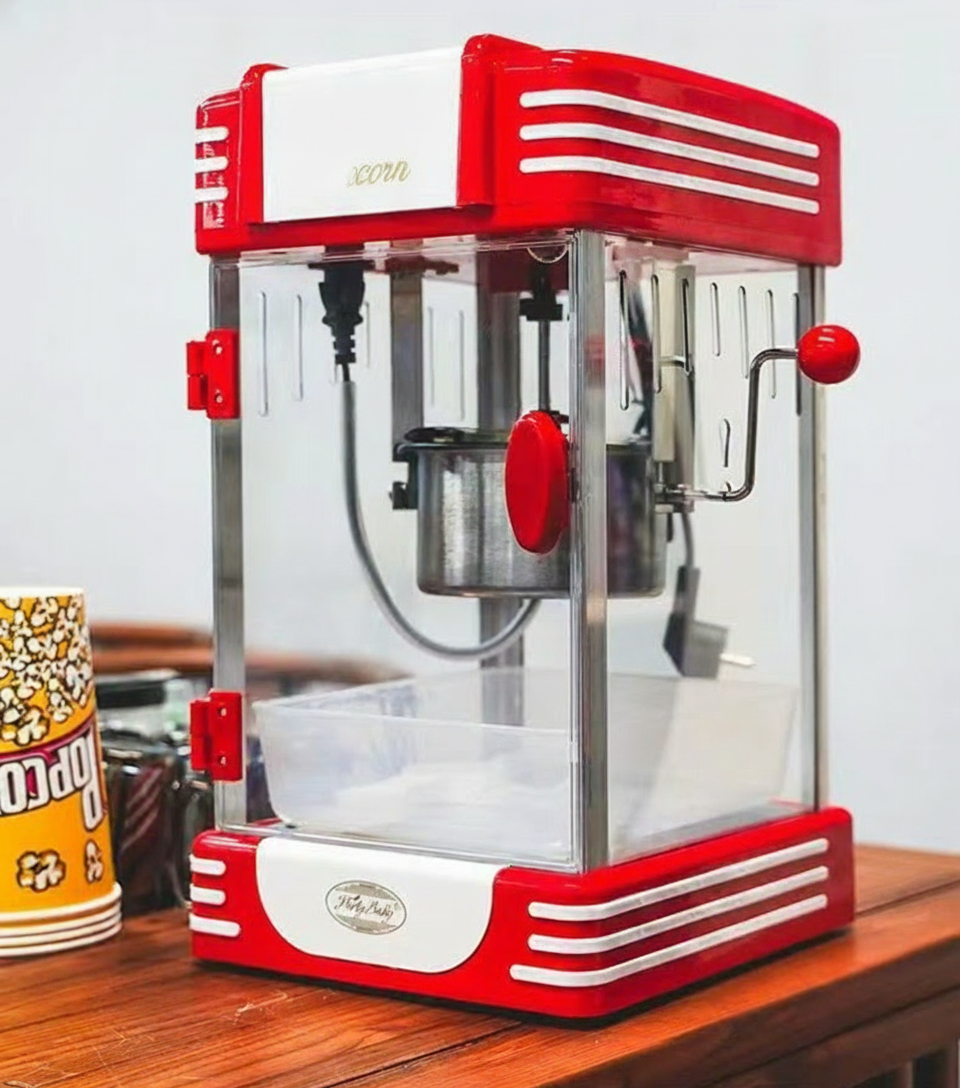 Máquina de palomitas comercial con temporizador 320W - 6
