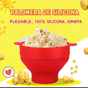Bowl de Silicona Plegable para Palomitas de Microondas - 1