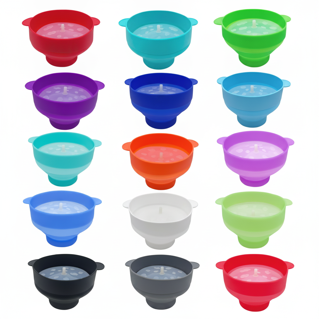 Bowl de Silicona Plegable para Palomitas de Microondas - 4
