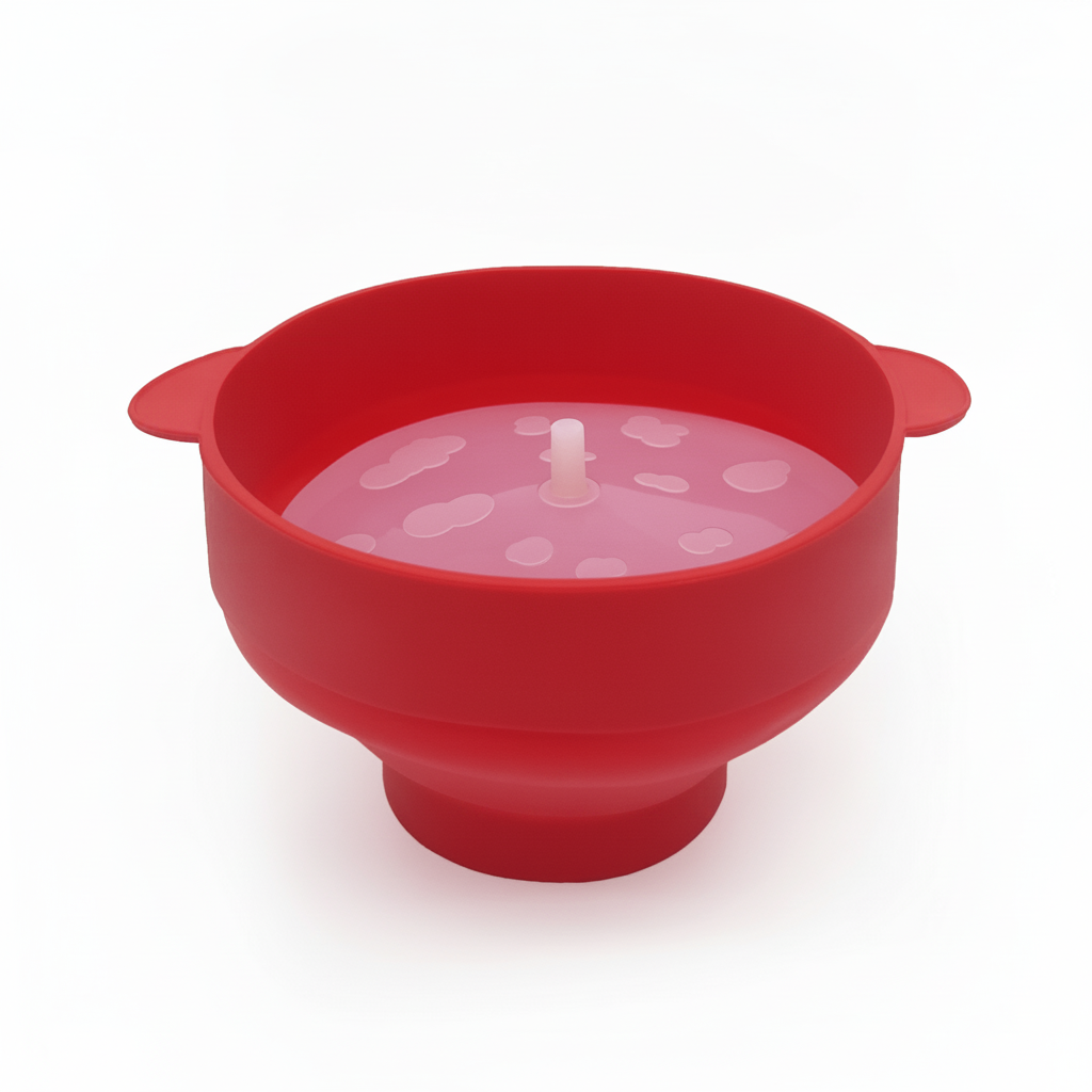 Bowl de Silicona Plegable para Palomitas de Microondas - 9