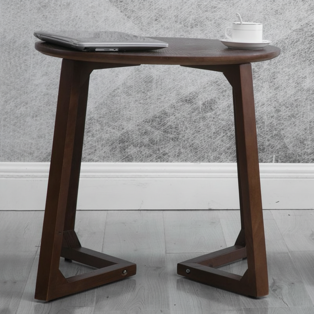 Sofá de oficina estilo japonés con estructura de madera - 10