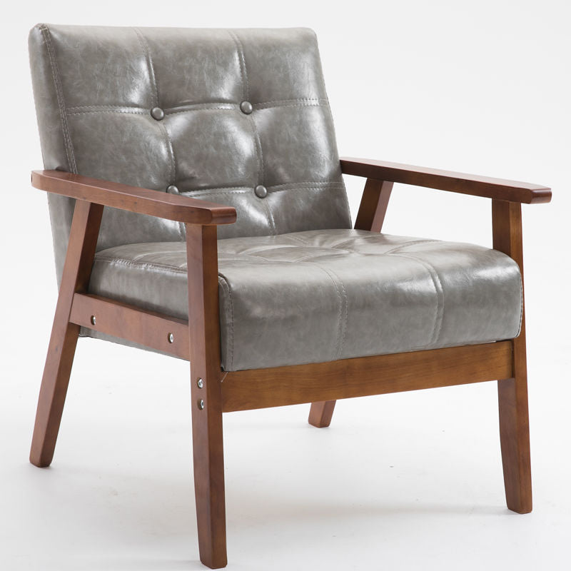 Sofá de oficina estilo japonés con estructura de madera