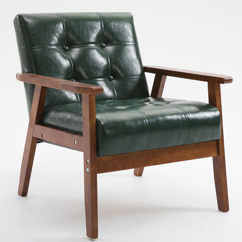 Sofá de oficina estilo japonés con estructura de madera