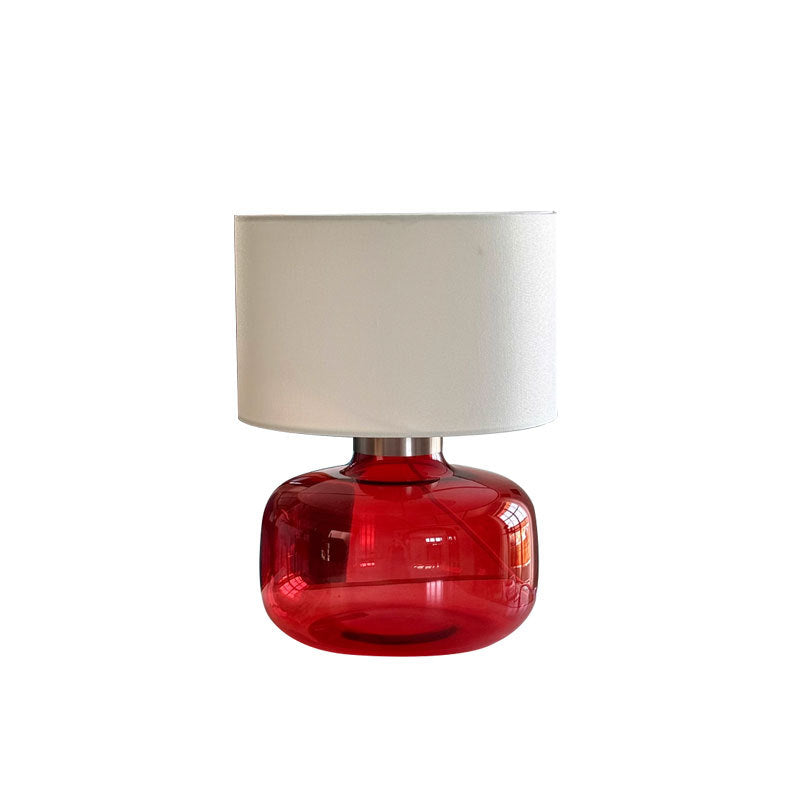 Lámpara de Mesa Vintage Bauhaus con Pantalla de Vidrio
