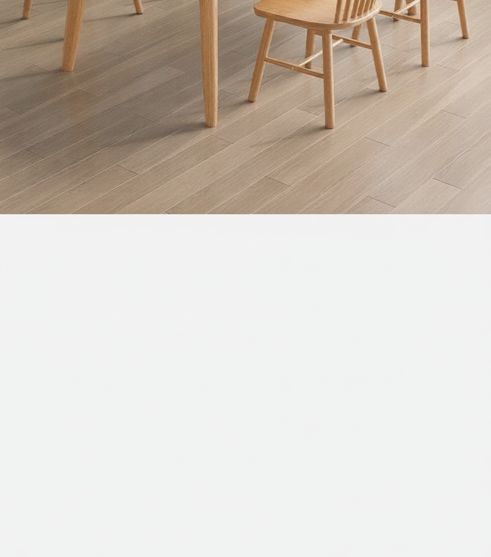 Mesa de comedor madera maciza estilo nórdico rectangular - 12