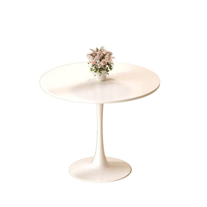 Mesa Redonda Estilo Nórdico Tulipán para Café y Terraza - 5